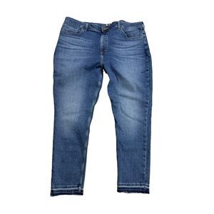 Lee Heritage Size 22 M Blue Slim Fit Skinny Ankle‎ High Rise Jeans